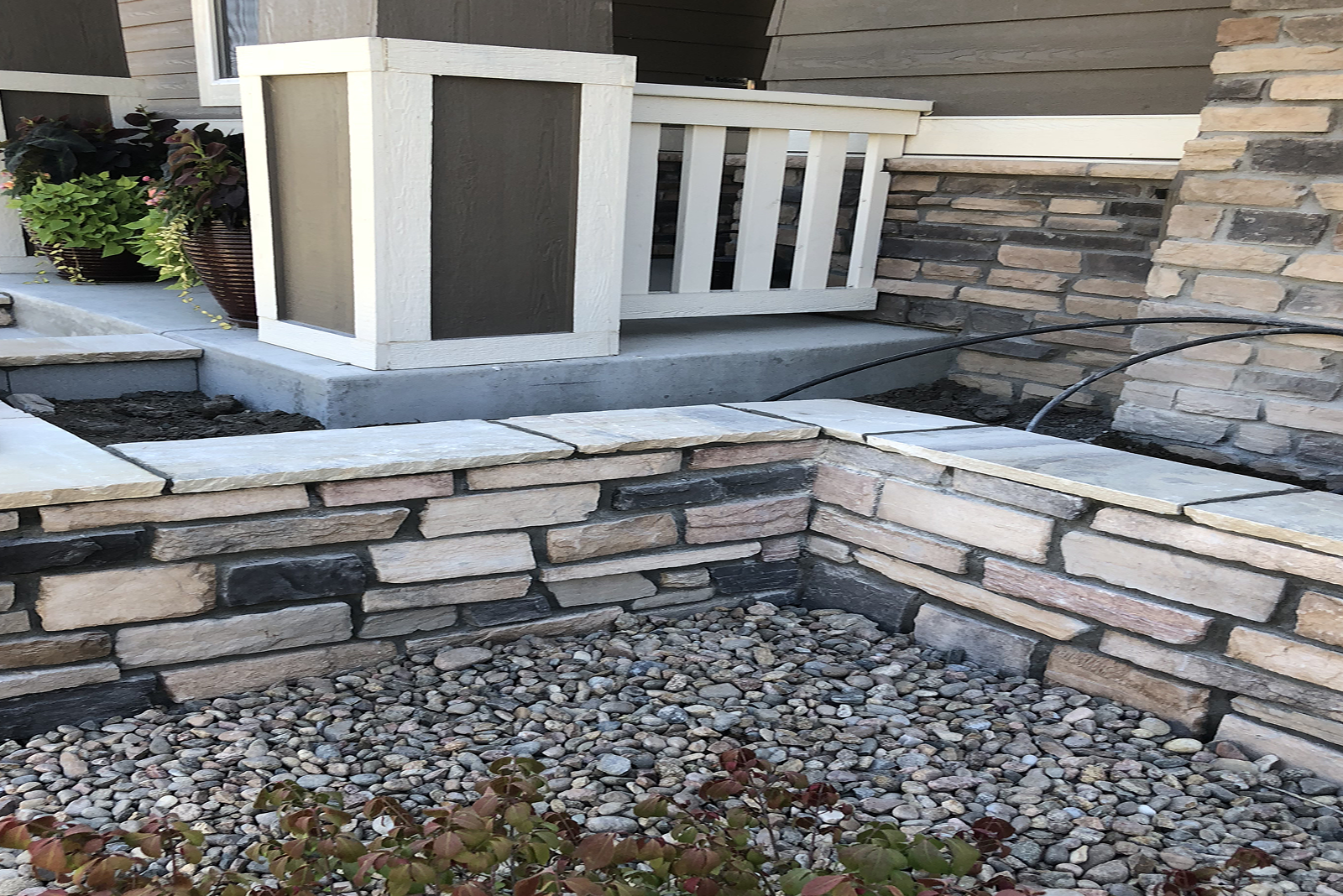 Retaining Wall Installation